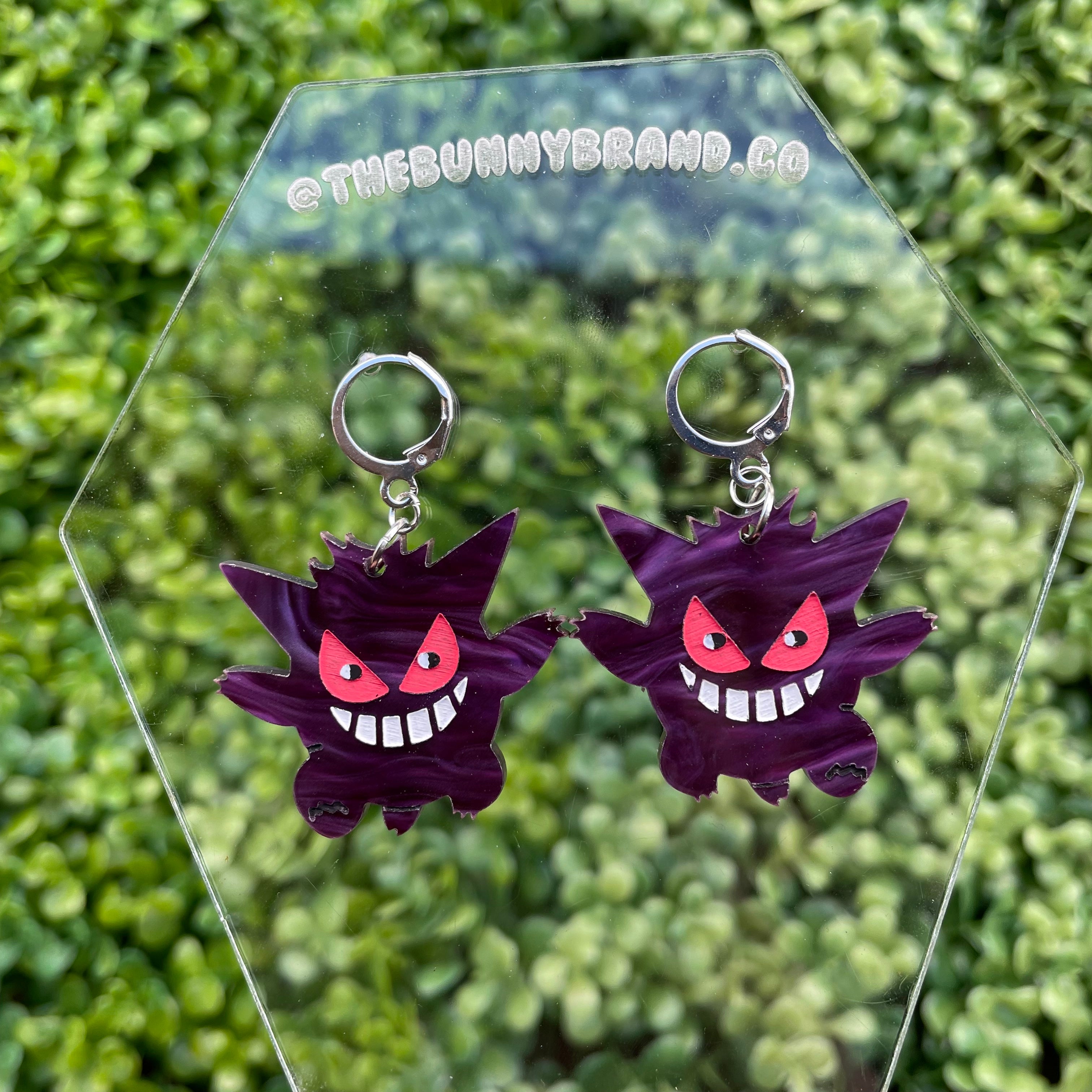 Gengar earrings 2025