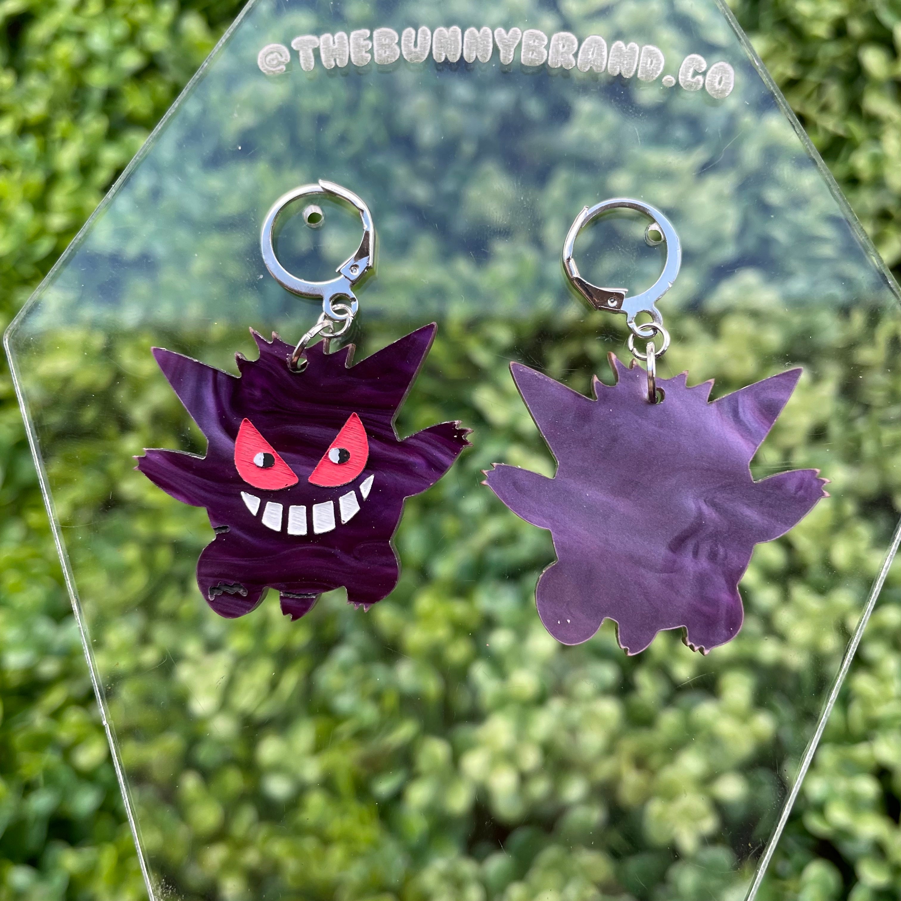 Gengar earrings clearance